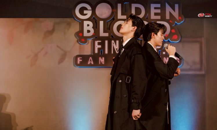 ประมวลภาพ "จอส-กวิน" ทำแฟนๆ ยิ้มไม่หุบในงาน "My Golden Blood Final EP. FAN MEETING"