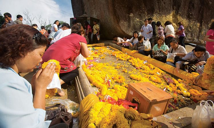 กำหนดการ นมัสการรอยพระพุทธบาท เขาคิชฌกูฏ ประจำปี 2562