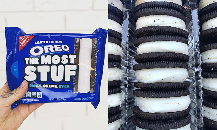 ใหม่! The Most Stuf Oreos โอริโอ้ เวอร์ชั่นครีมเยอะ วางขายแล้วที่อเมริกา