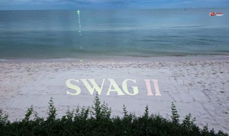 Justin Bieber โพสต์ภาพ Lighting Projection ที่หัวหิน ต้อนรับอัลบั้มใหม่ SWAG II