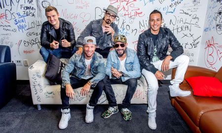 ชมคลิป Backstreet Boys ขึ้นโชว์เพลง As Long As You Love Me ในรายการ Jimmy Kimmel Live